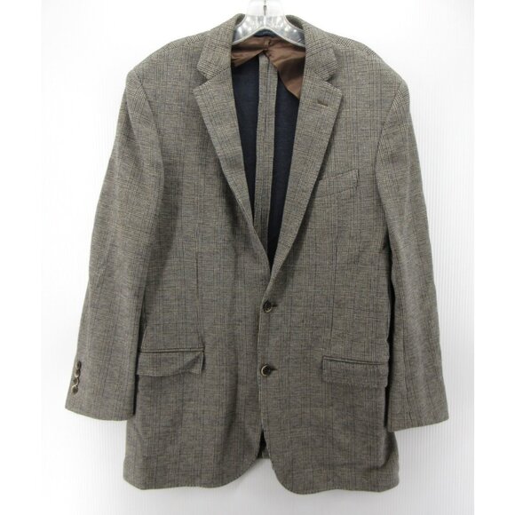 Brooks Brothers Sport Coat 42 Long Regent Dondi Italy Unstructured